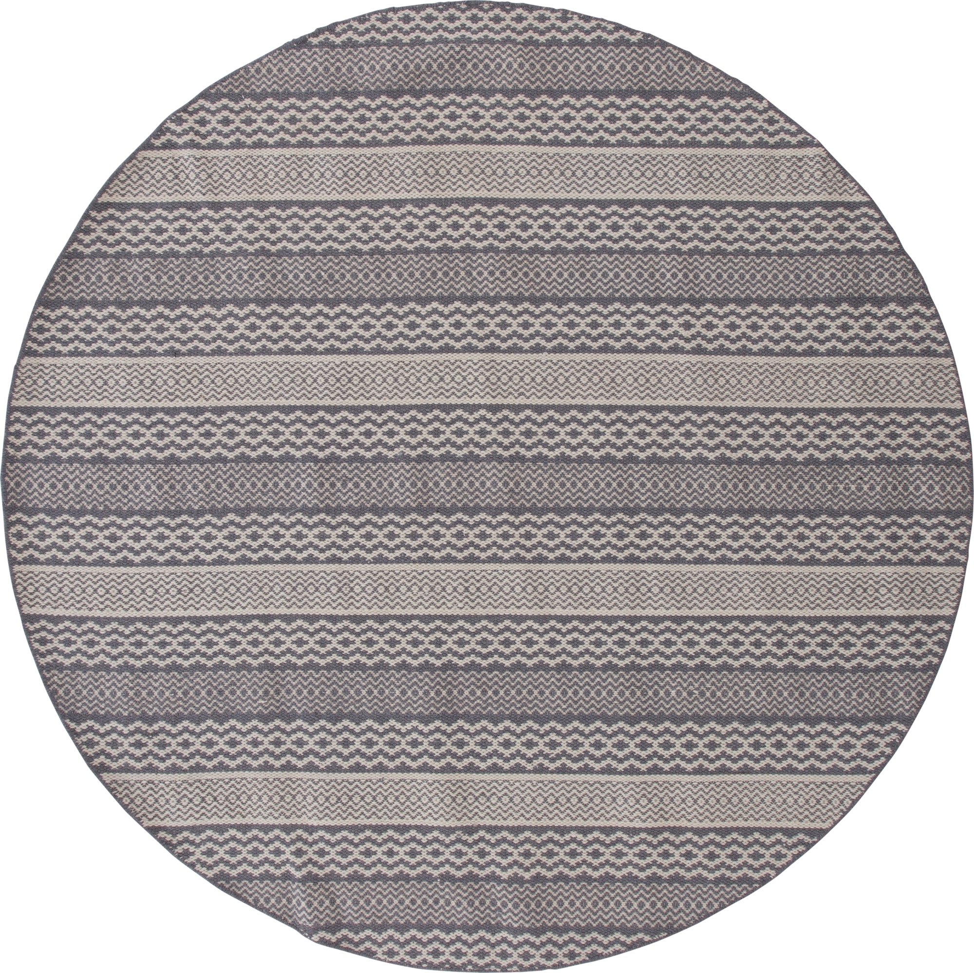 Morgana ullteppe, Ø200 cm - Lysegrå