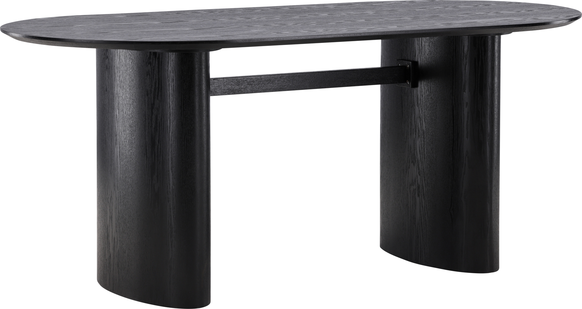 Isolde spisebord 180 x 90 cm - Sort