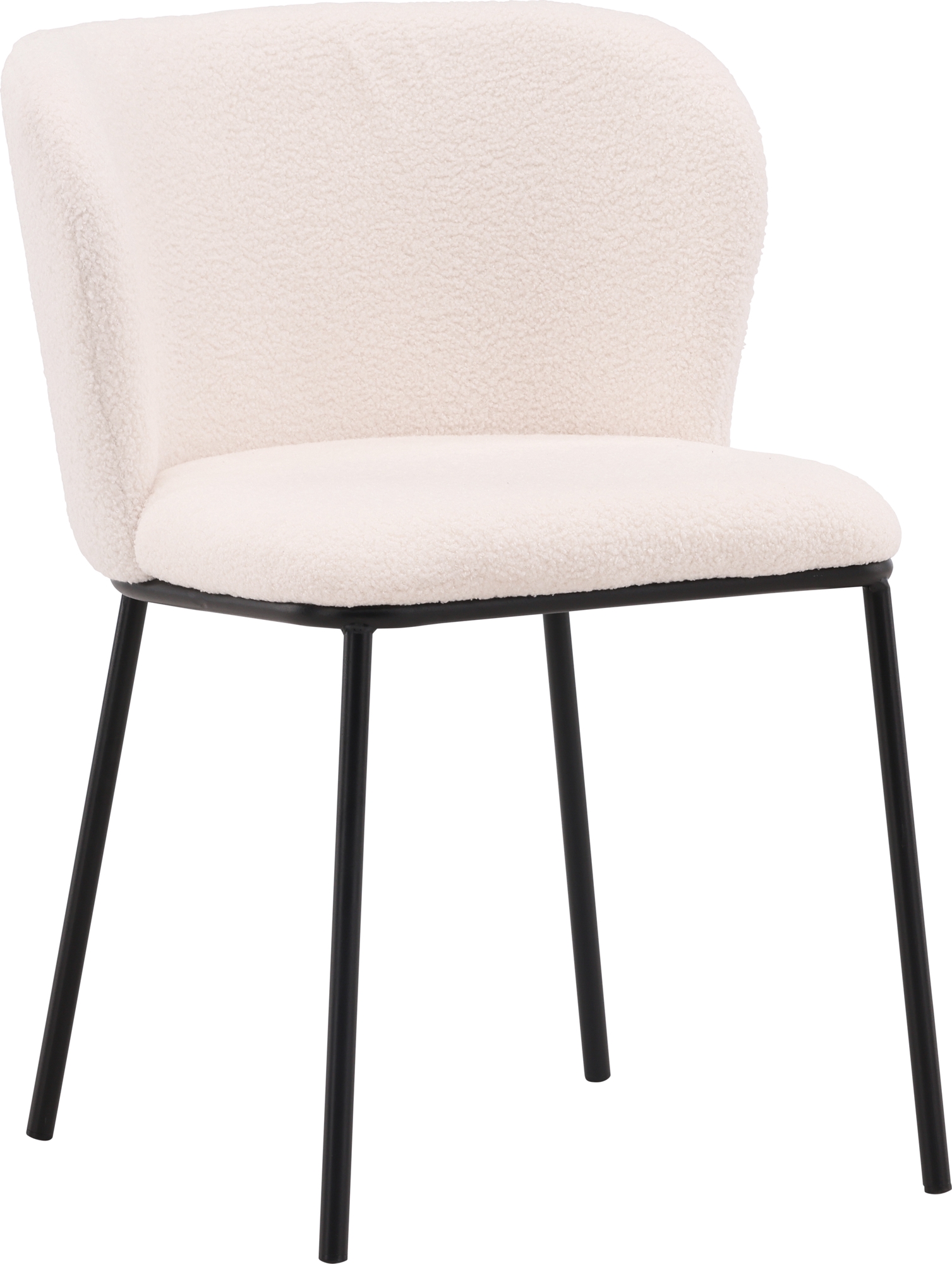 Edina spisestuestol - Sort/hvit Edina spisestuestol - Sort/hvit