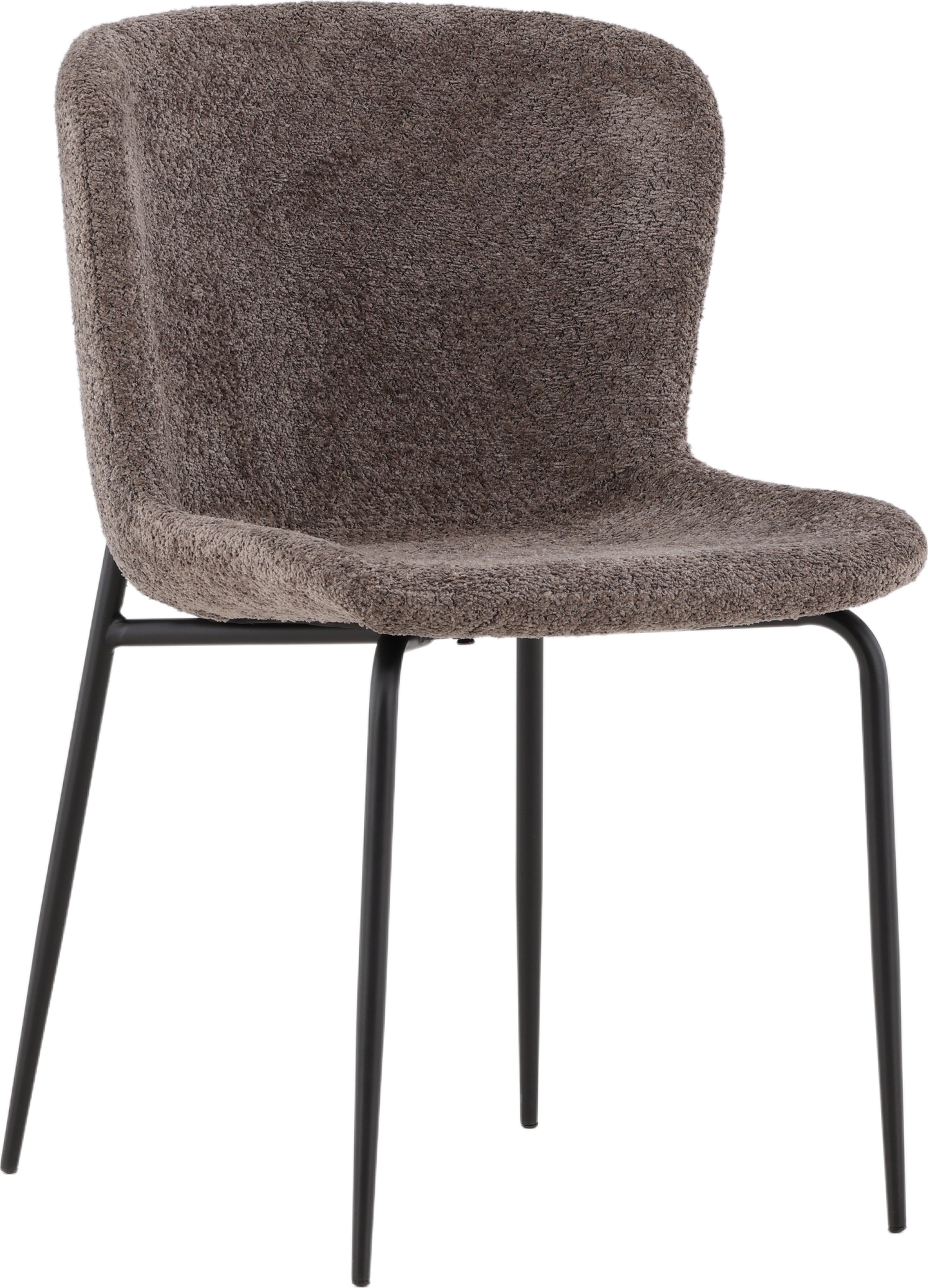 Modesto spisestol - Brun boucle Modesto spisestol - Brun boucle