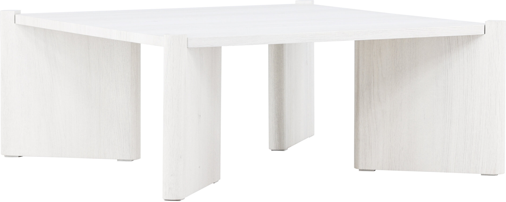 Rogaland sofabord 100 x 100 cm - Hvitvask Rogaland sofabord 100 x 100 cm - Hvitvask