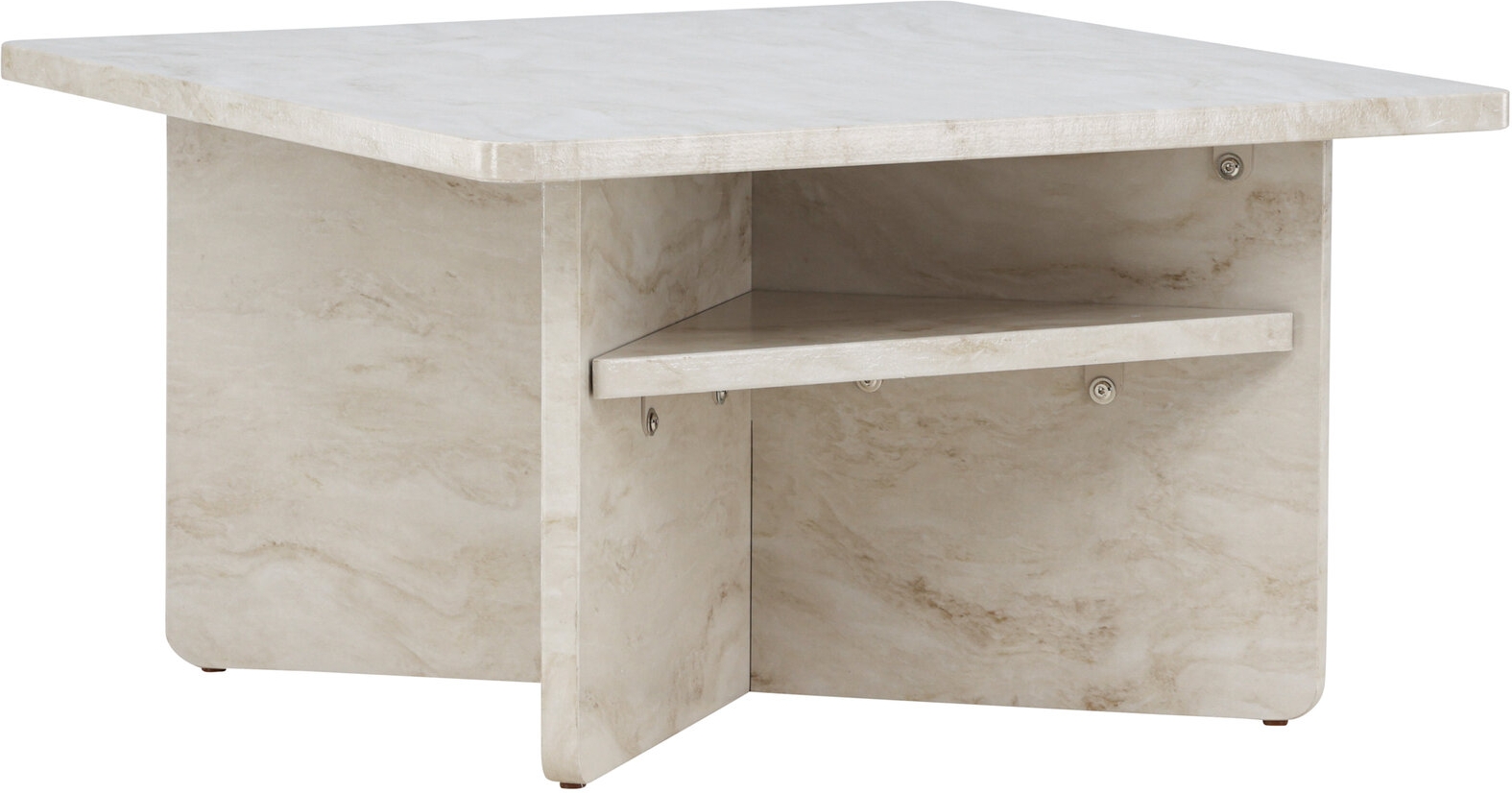 Ålesund salongbord 75 x 75 cm - Beige Ålesund salongbord 75 x 75 cm - Beige