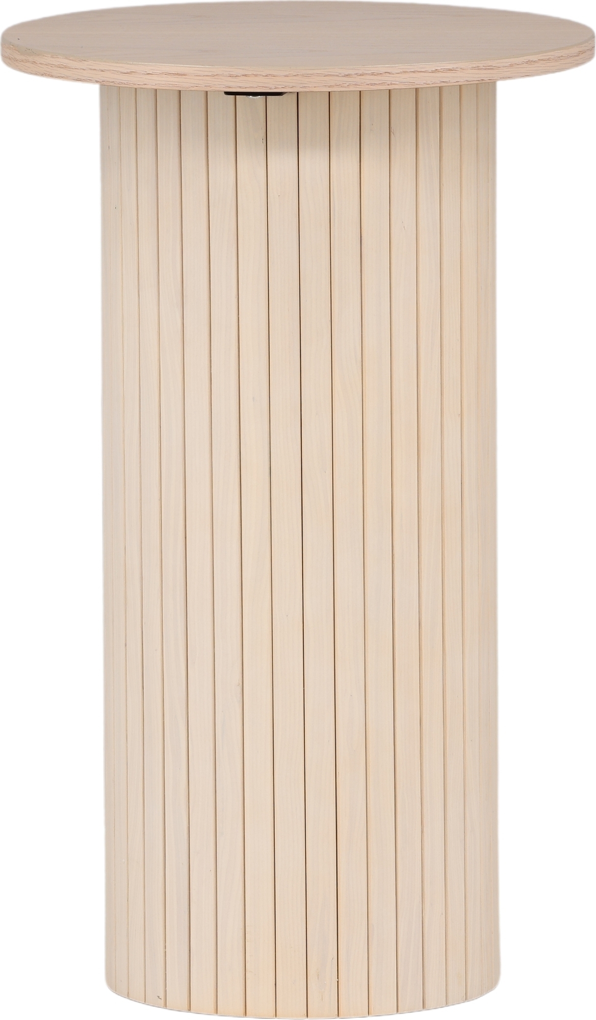 Bianca sidebord Ø40 cm - Whitewash Bianca sidebord Ø40 cm - Whitewash