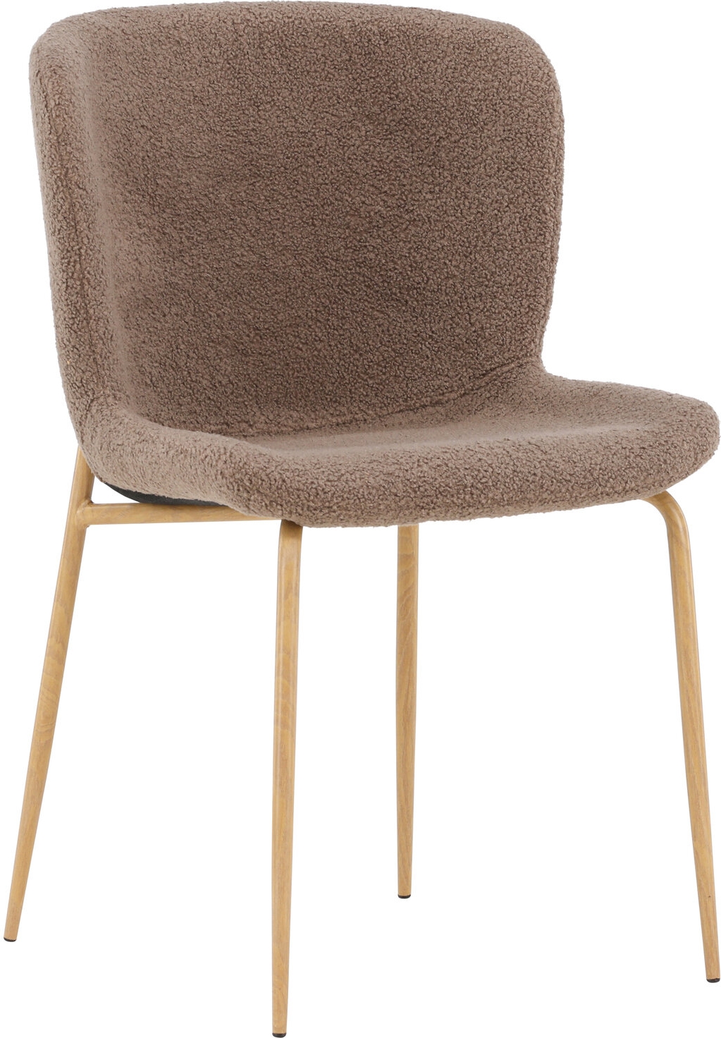 Modesto spisestol - Brun boucle Modesto spisestol - Brun boucle