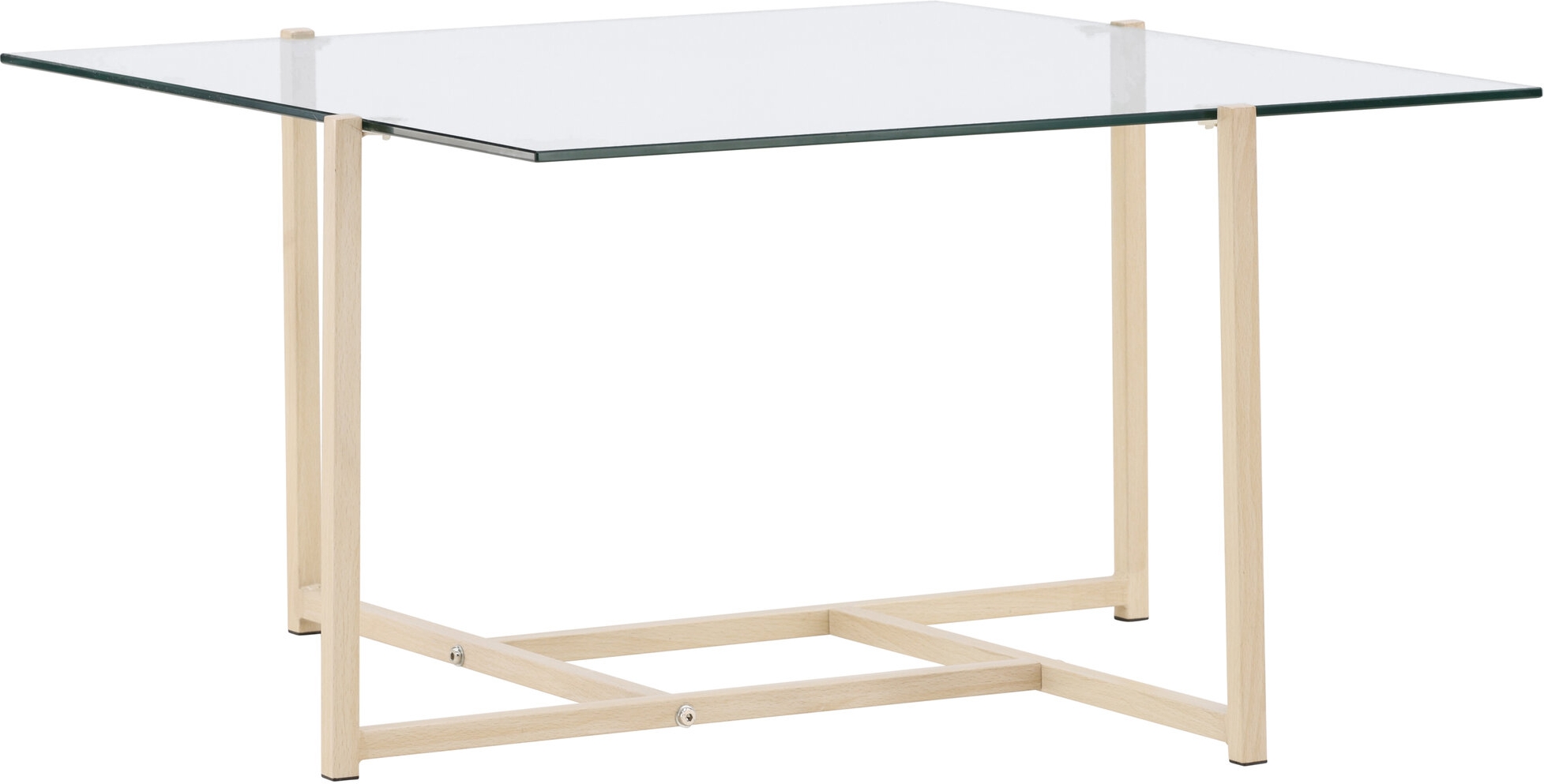 Hybrid salongbord 80 x 80 cm - Whitewash Hybrid salongbord 80 x 80 cm - Whitewash