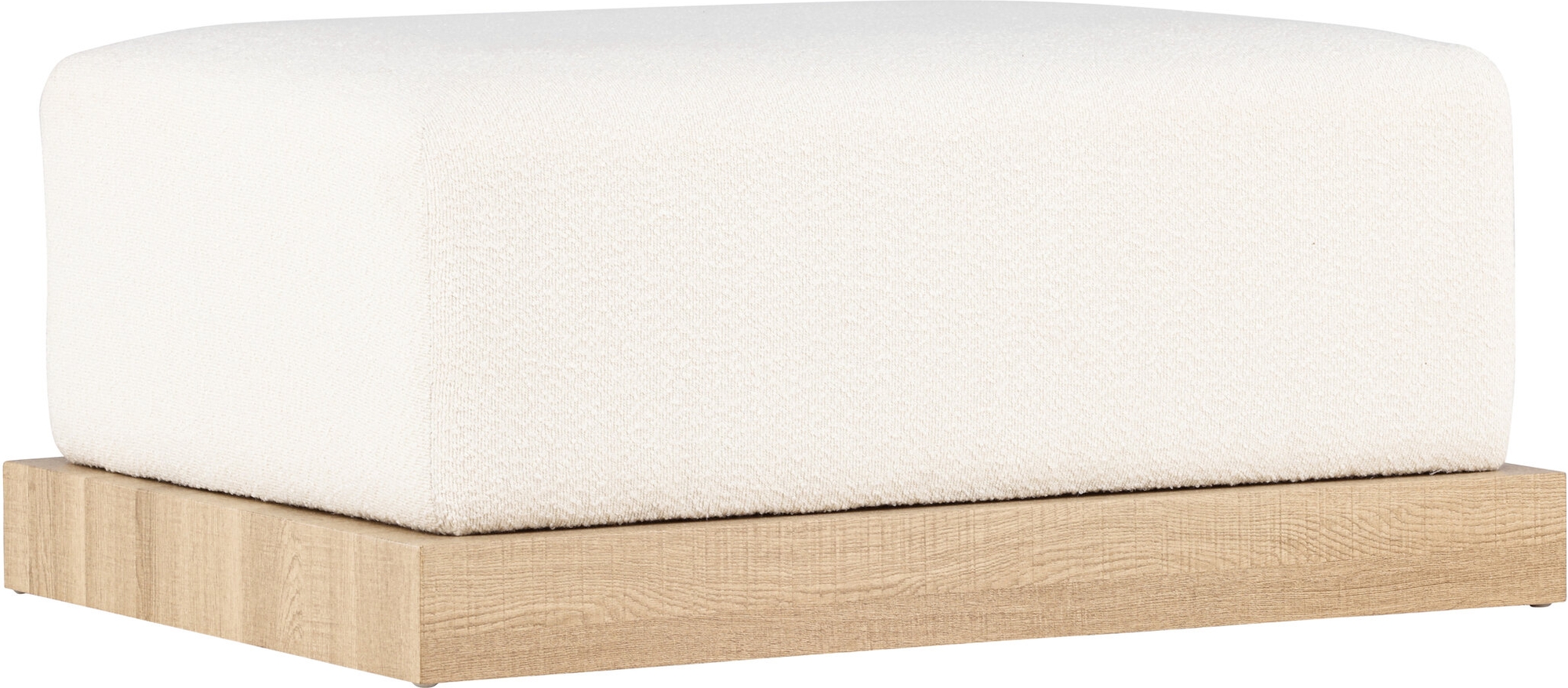 Eføy puff - Hvit boucle Eføy puff - Hvit boucle