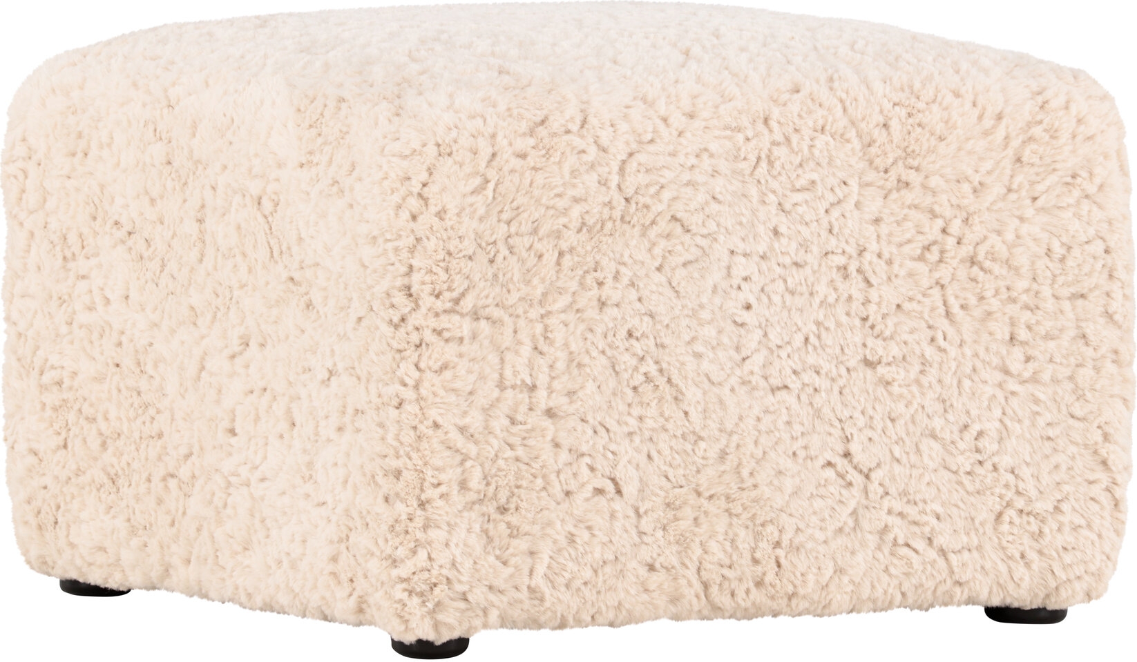 Frankie puff 50 x 50 cm - Beige teddy Frankie puff 50 x 50 cm - Beige teddy