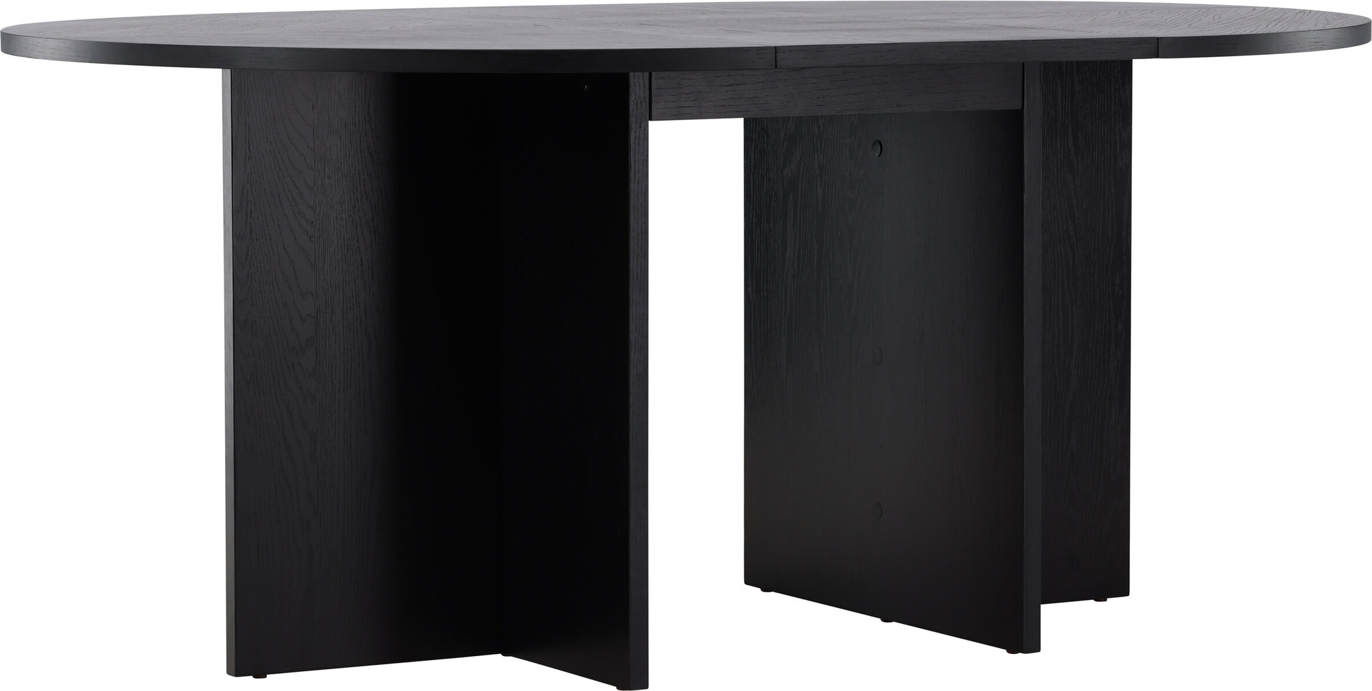 Strada spisebord 120-170 x 120 cm - Sort Strada spisebord 120-170 x 120 cm - Sort