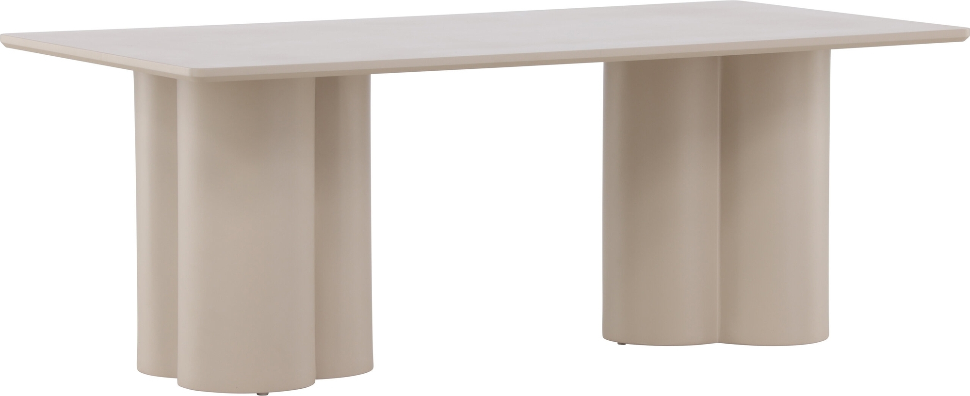 Olivia salongbord 120 x 60 cm - Beige
