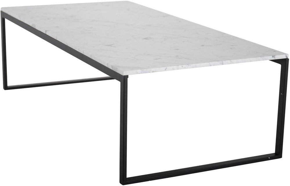 Salongbord Duffy - Svart / Hvit Marmor Salongbord Duffy - Svart / Hvit Marmor