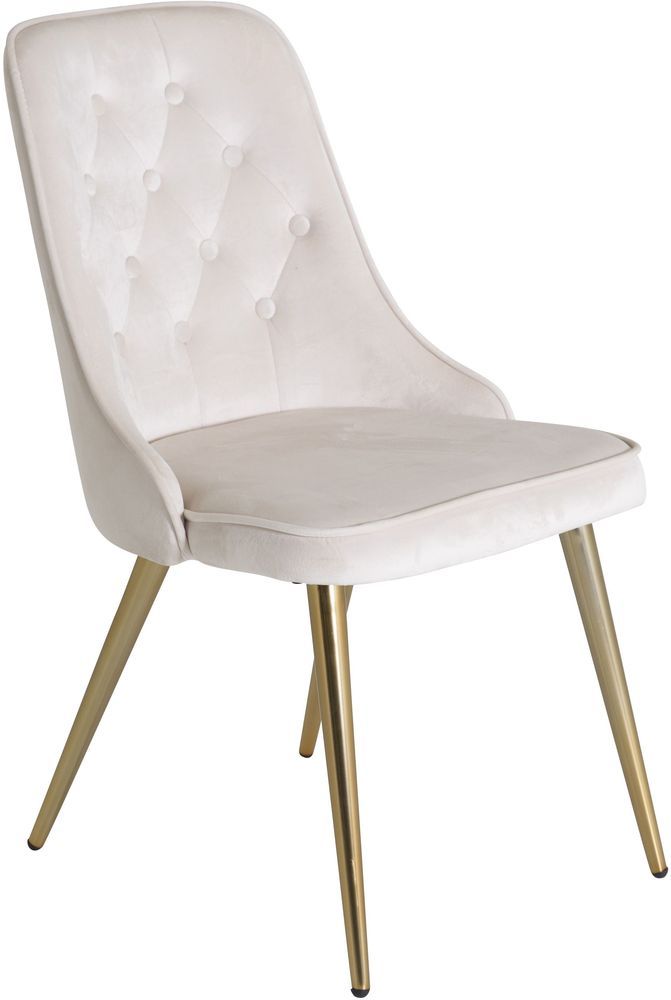 Spisestol Zeus - Matt Messing / Beige Flyel