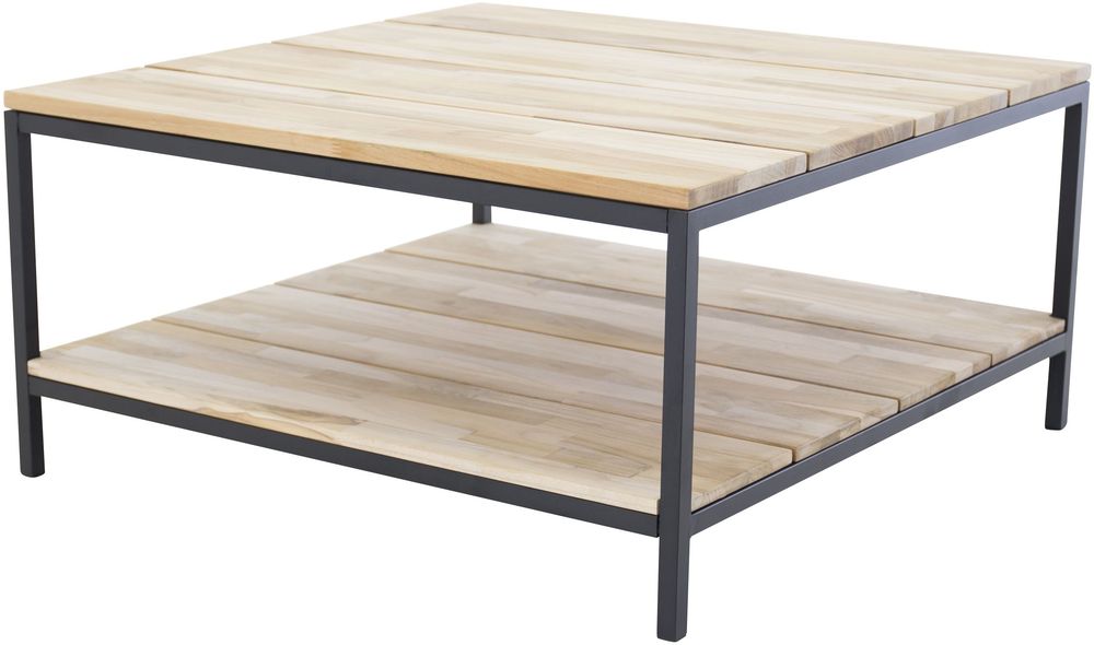 Salongbord Edda - Svart / Naturtre Salongbord Edda - Svart / Naturtre