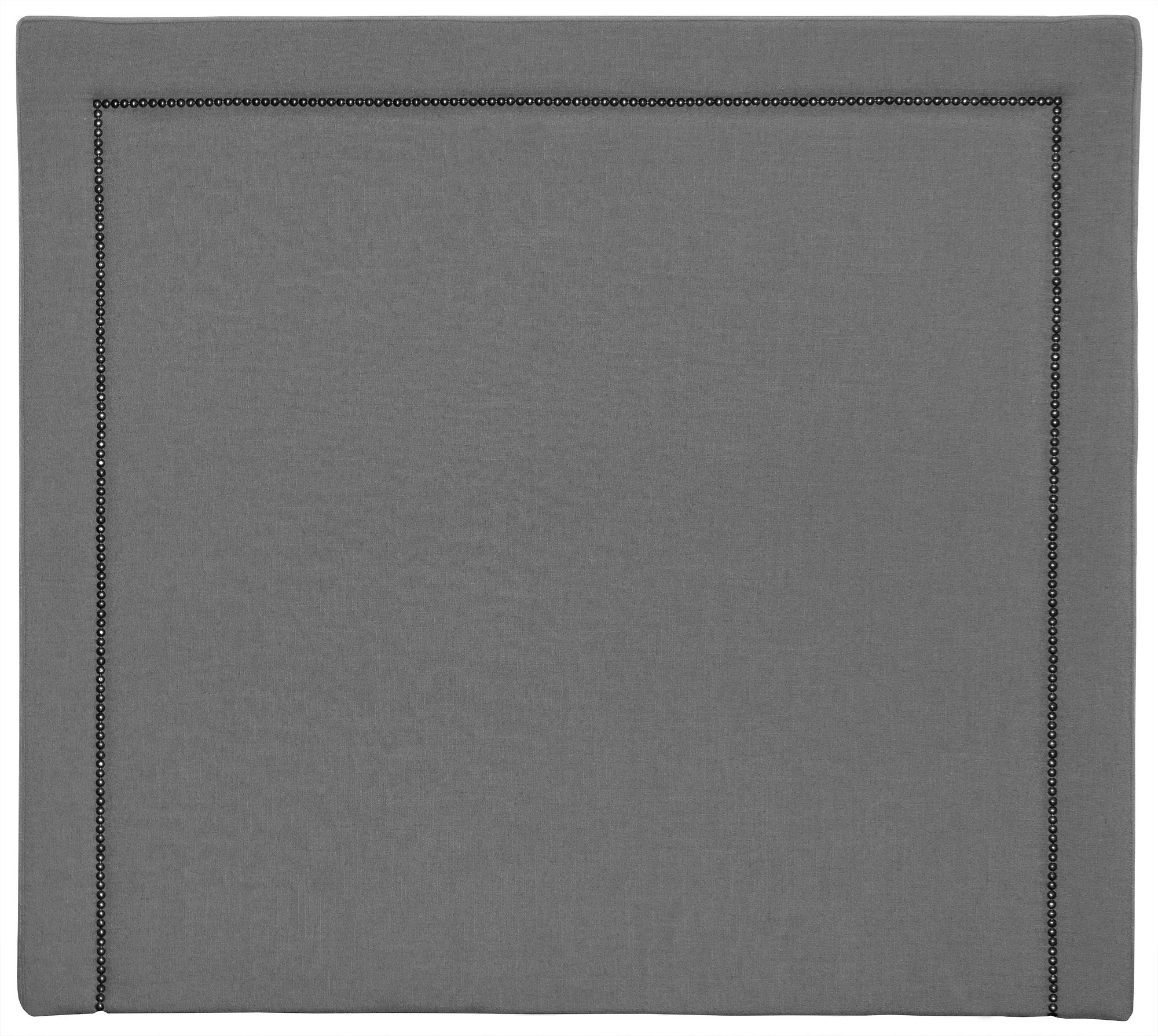 London Sengegavl med nitar 150 x 105 cm - Natur London Sengegavl med nitar 150 x 105 cm - Natur