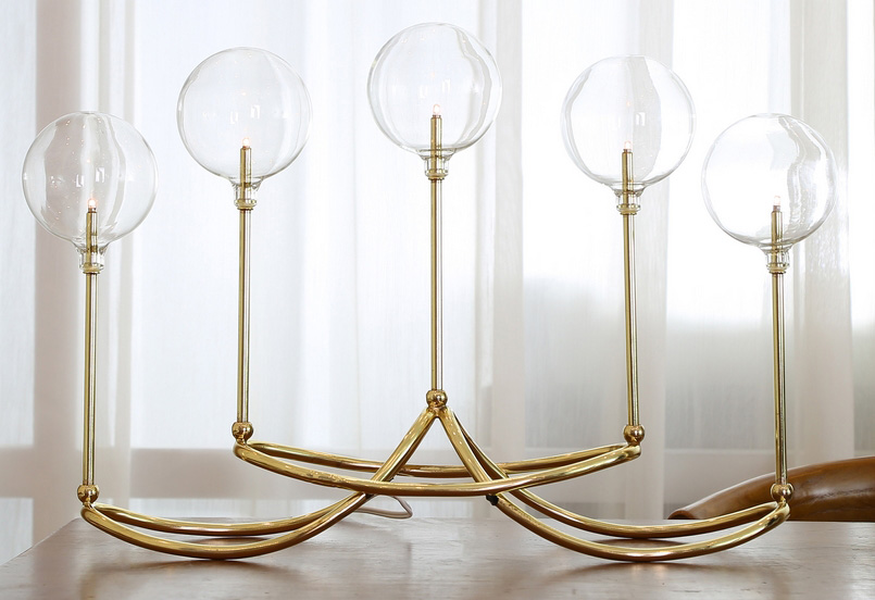 Globe Bordlampe B56 - Messing