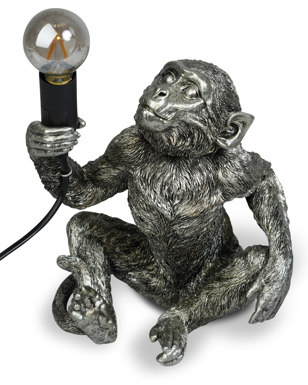Monkey Bordlampe H23 - Sølv Monkey Bordlampe H23 - Sølv