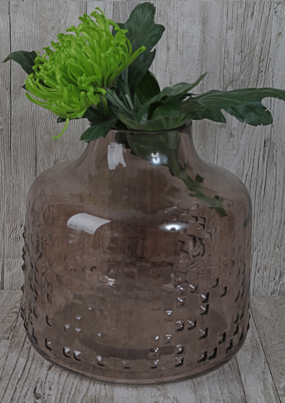 Vase Circle H19 cm – Gråtone Vase Circle H19 cm – Gråtone