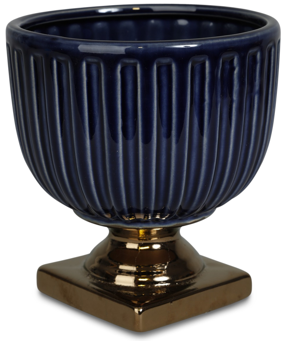 Krukke Grek p� fot H18,5 cm - Bl�