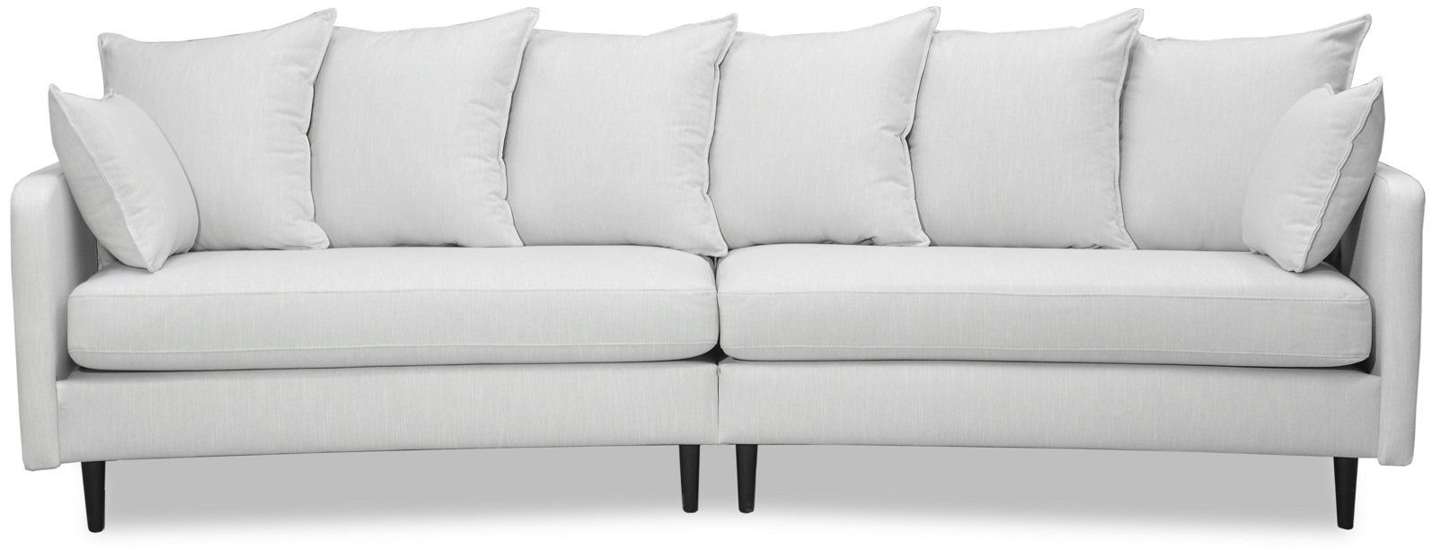 Gotland 4-seter buet sofa 301 cm - Off-white lin