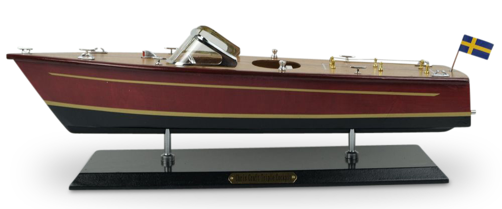 Modellbåt Riva motorbåt - Mahogny Modellbåt Riva motorbåt - Mahogny