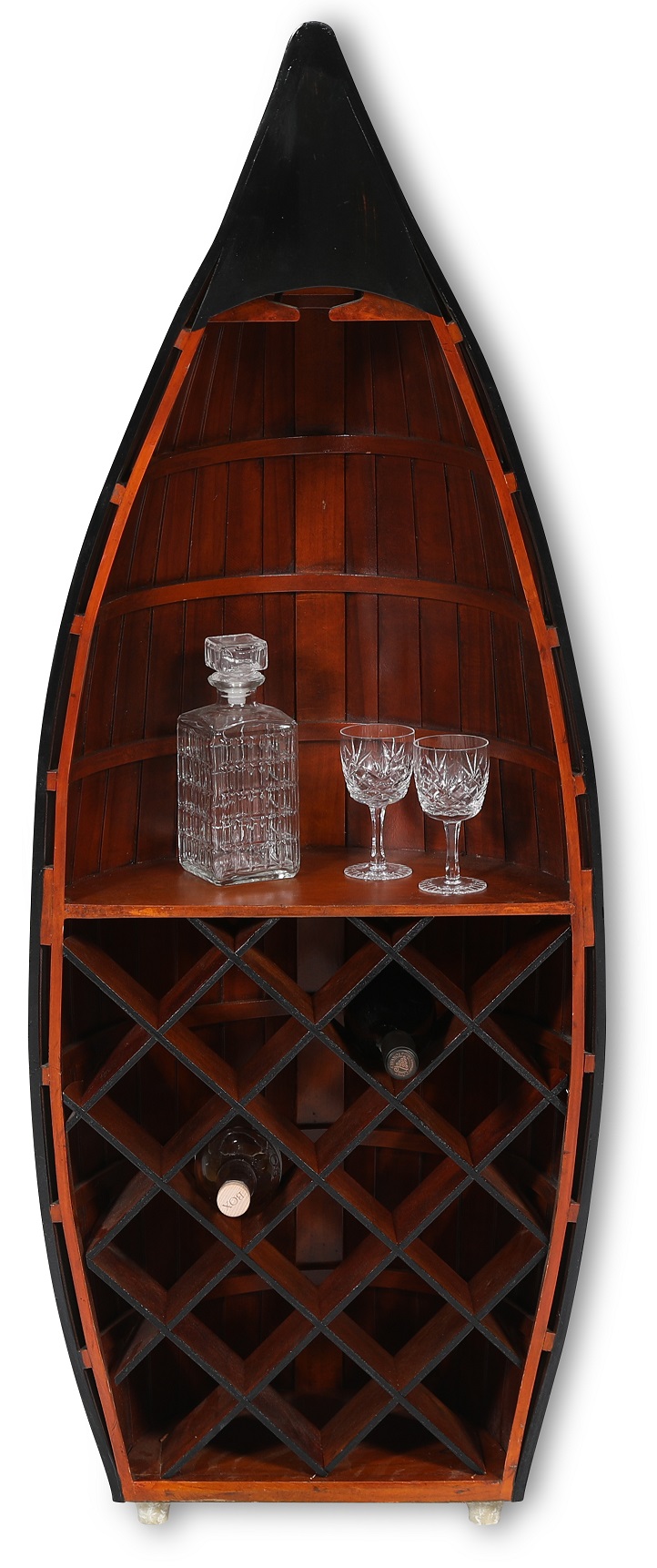 Marint vinstativ av en Båt - Høyde 138 cm Marint vinstativ av en Båt - Høyde 138 cm