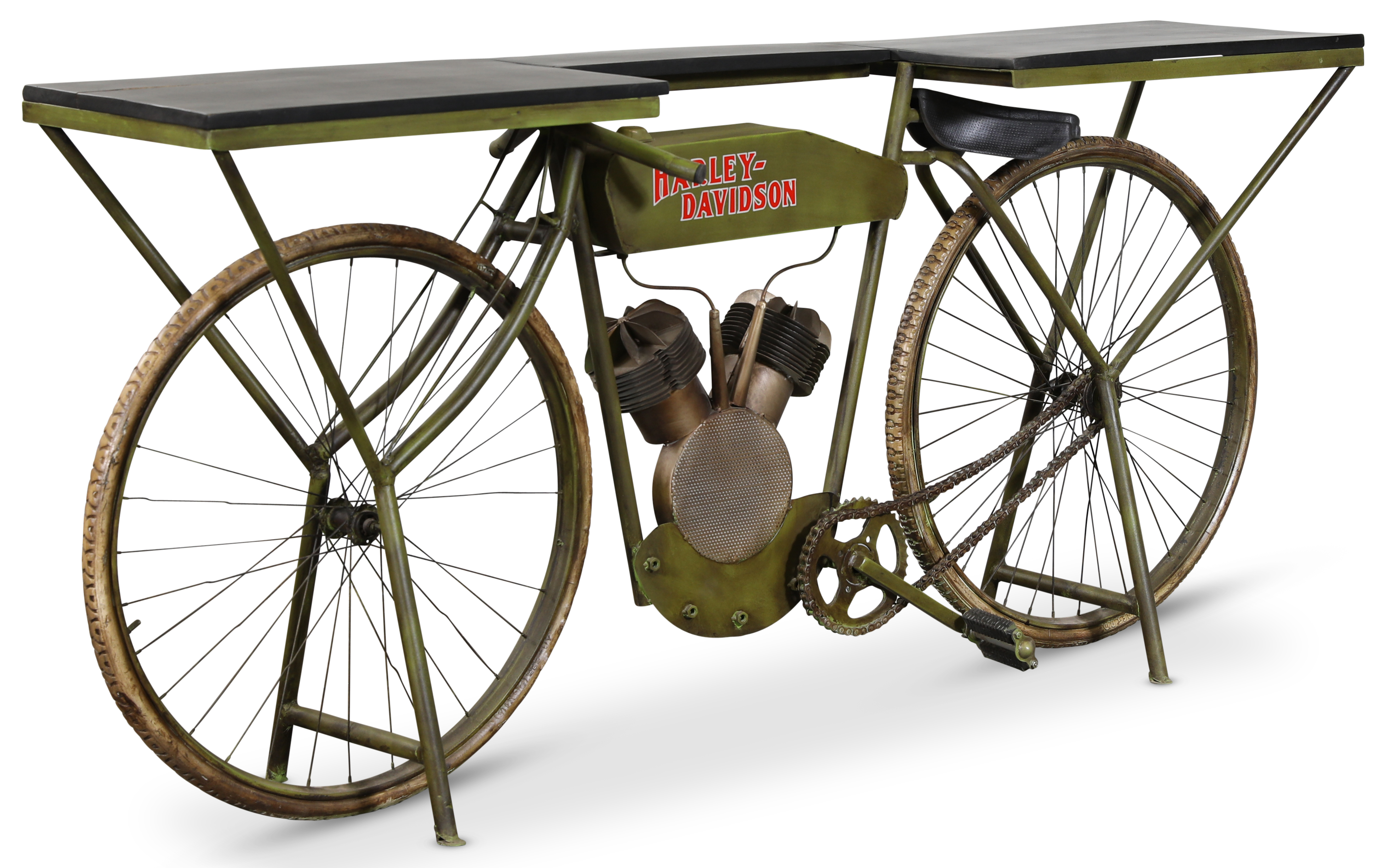 Harley barbord - Grønn/mango Harley barbord - Grønn/mango