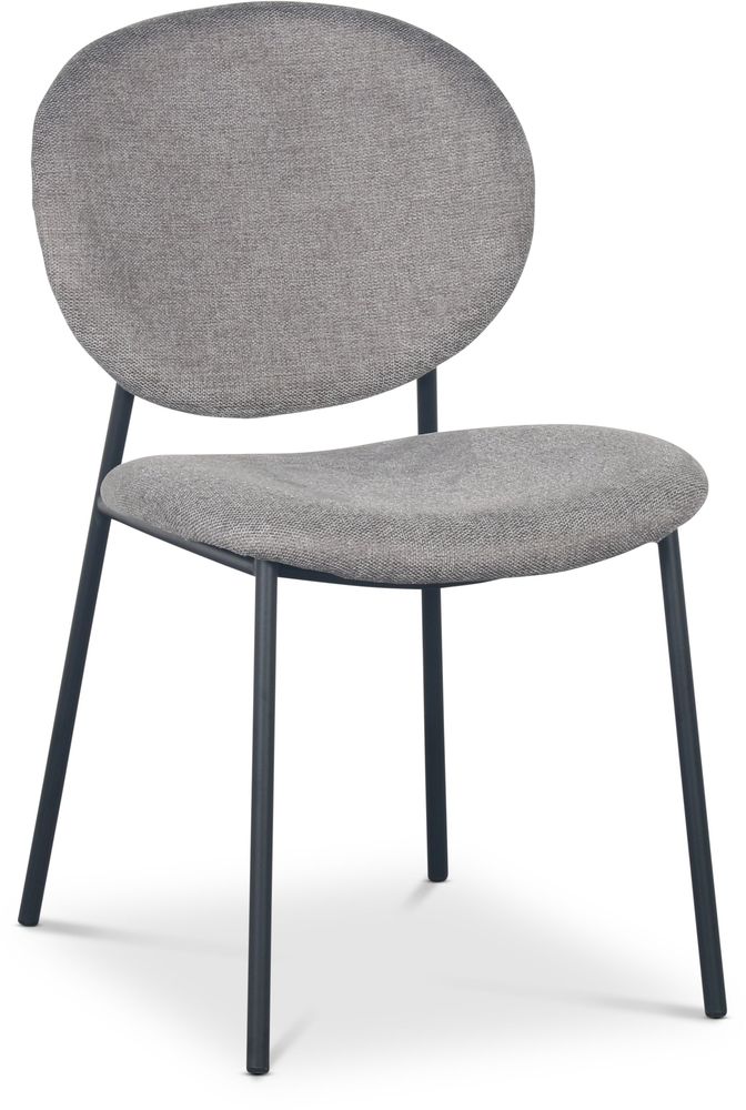 Tofta stol - Grått stoff /svart Tofta stol - Grått stoff /svart