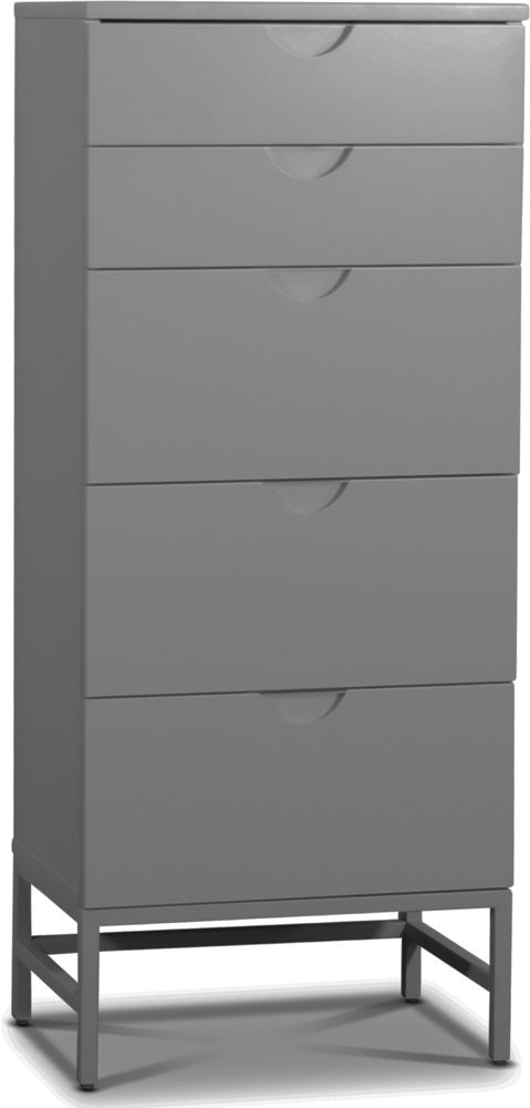 Lennox kommode 5 skuffer - Gr�