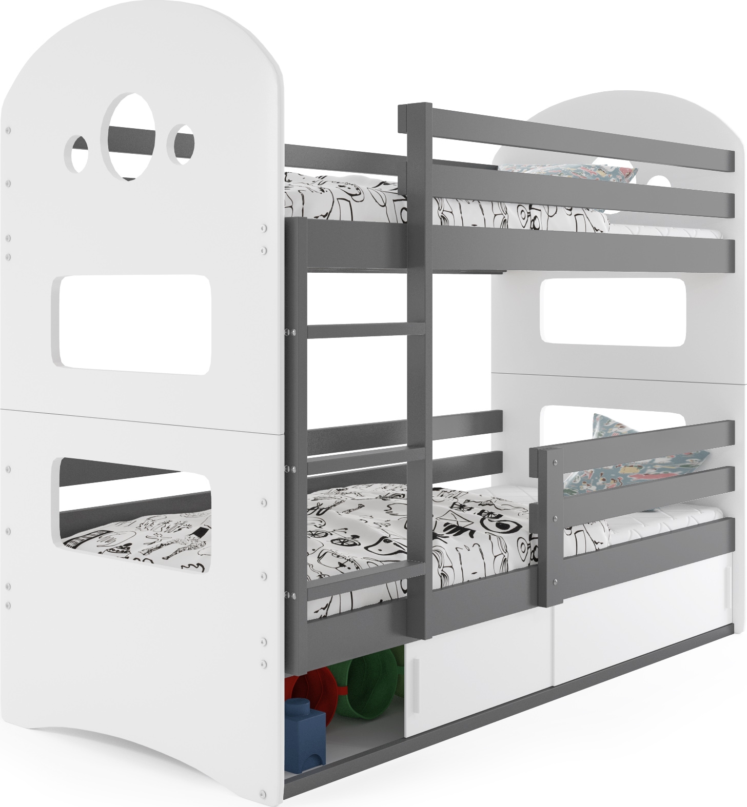 Dominik køyeseng - Valgfri farge og størrelse + Dominik køyeseng - Valgfri farge og størrelse +