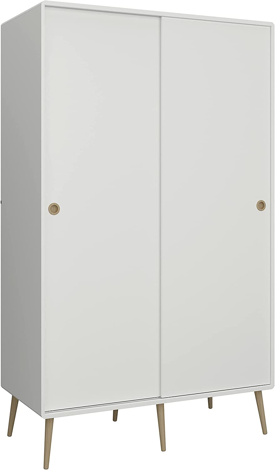 Softline garderobe - Hvit
