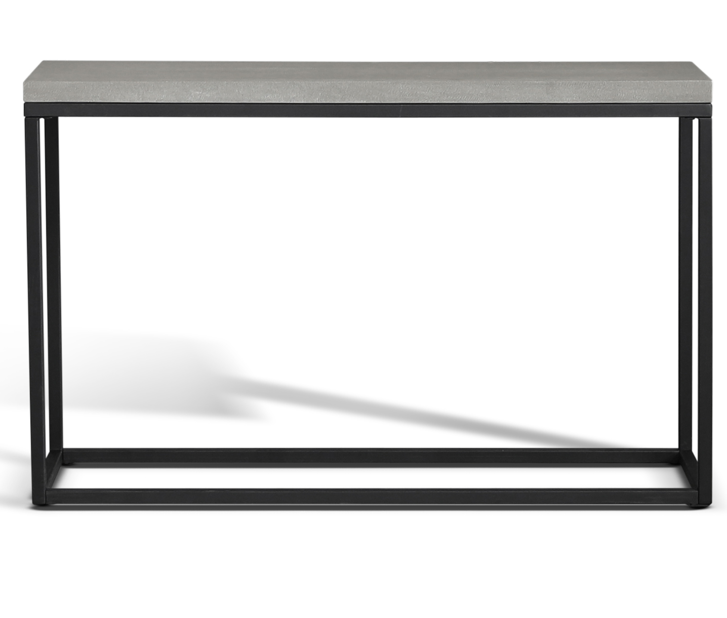 Lava konsollbord - Sement / svart + Mbelftter