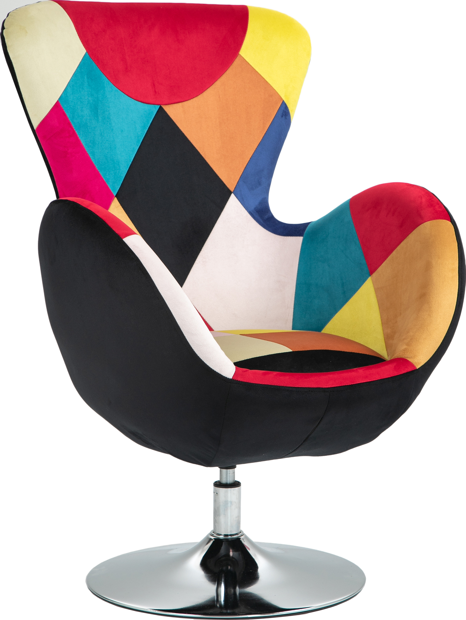 Lucille lenestol - Multi/krom + Tekstilpleie for m?bler Lucille lenestol - Multi/krom + Tekstilpleie for m?bler