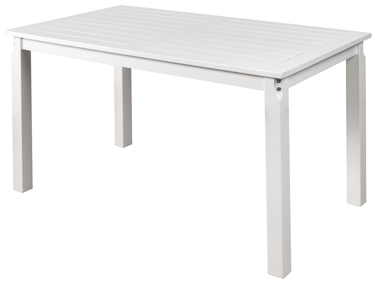 Europe spisebord 135 cm - Hvit