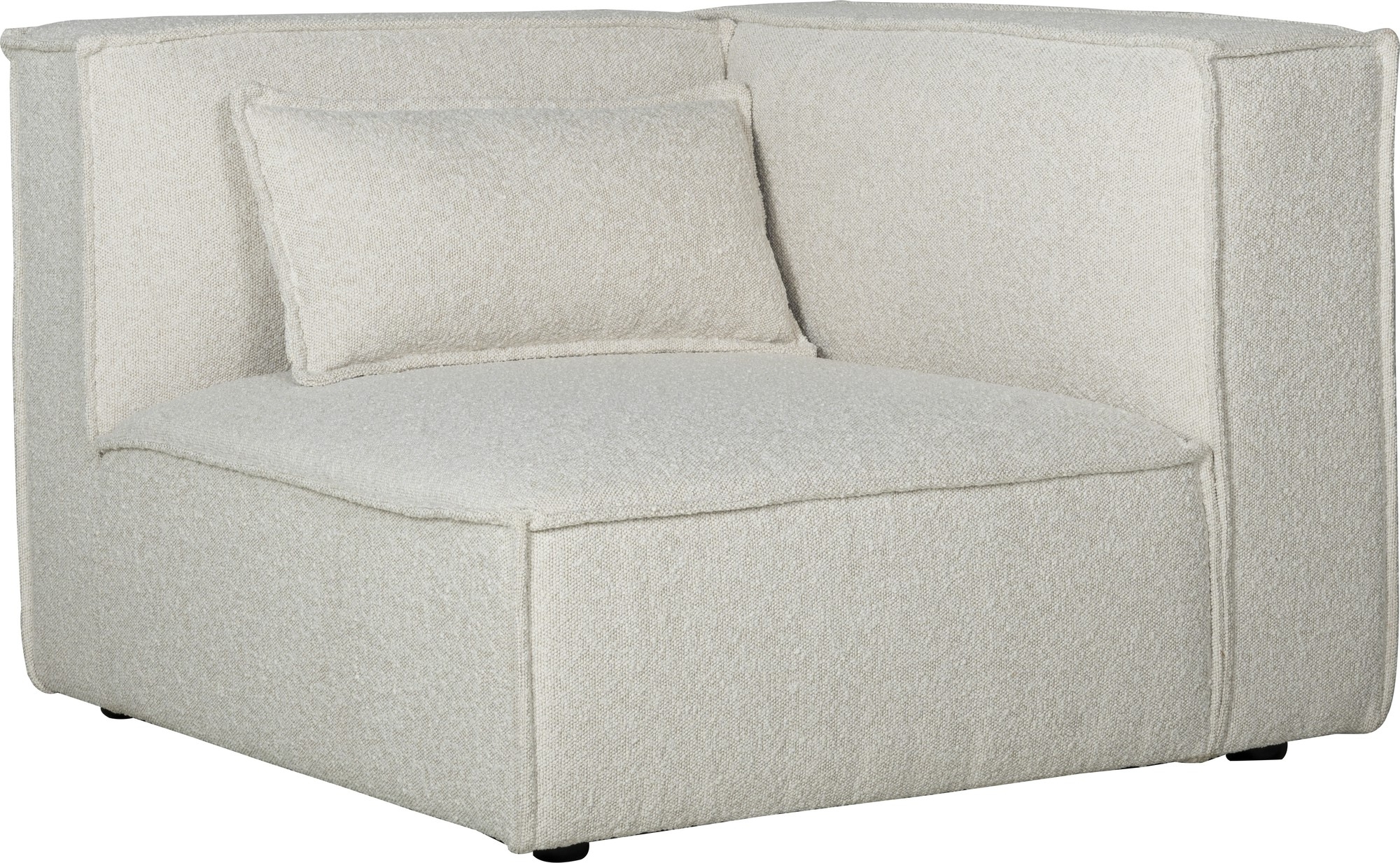 Nees modulsofa - hj�rnedel h�yre - Stone White