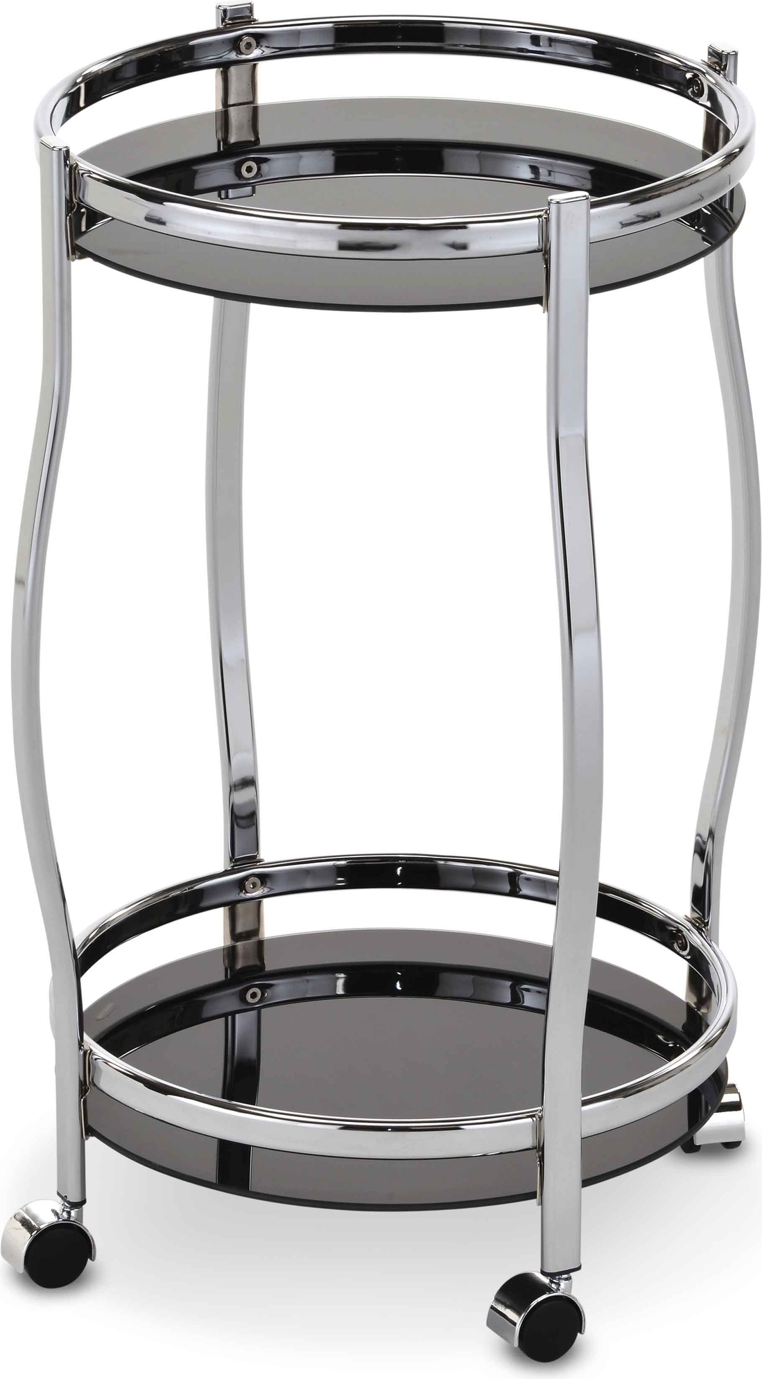 Butler 8 - Drink & rullebord (krom) + M�belf�tter