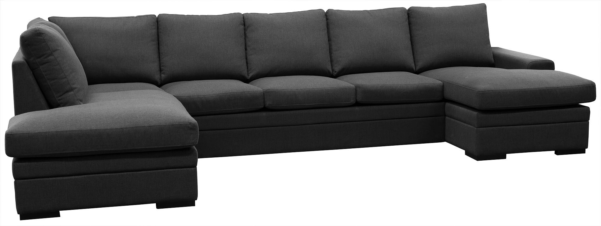 Sandn�s U-divansofa - 5-seter Venstre