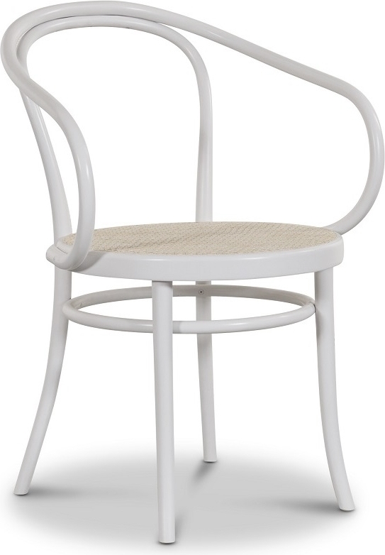 Bentwood Karmstol No30 Klassiker - Hvit/Rotting Bentwood Karmstol No30 Klassiker - Hvit/Rotting