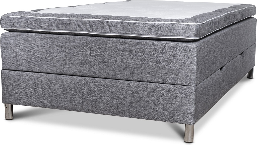 Boxbed Dr�mma med oppbevaring 120x200cm - Valgfri farge