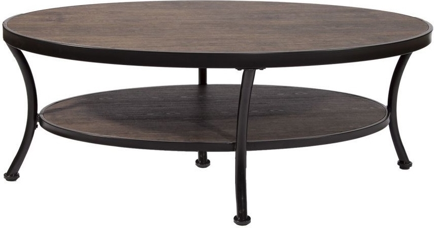 Manilla 120 sofabord - Mørkbeiset/svart Manilla 120 sofabord - Mørkbeiset/svart