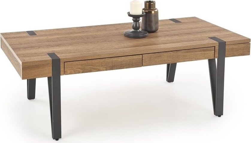 Nevil sofabord - Valn�tt/sort + Tekstilpleie for m?bler