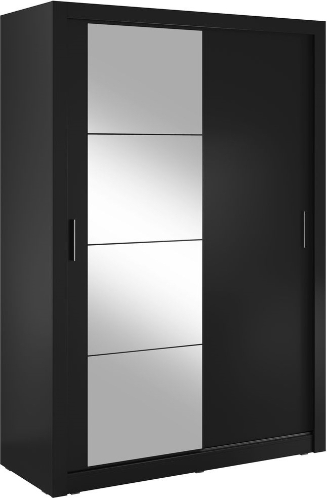 Mervyn garderobe 150 - Svart Mervyn garderobe 150 - Svart