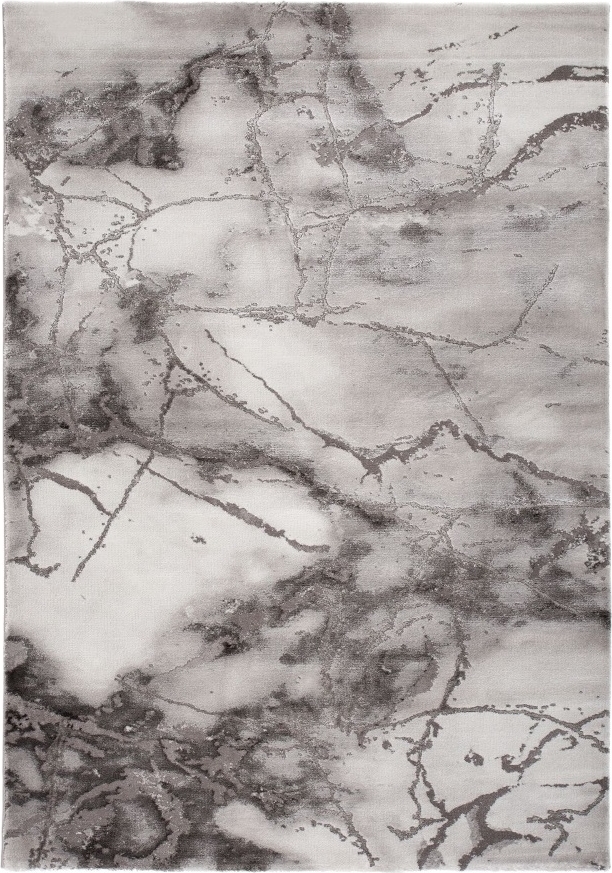 Maskinvevet teppe - Craft Concrete Sølv Maskinvevet teppe - Craft Concrete Sølv