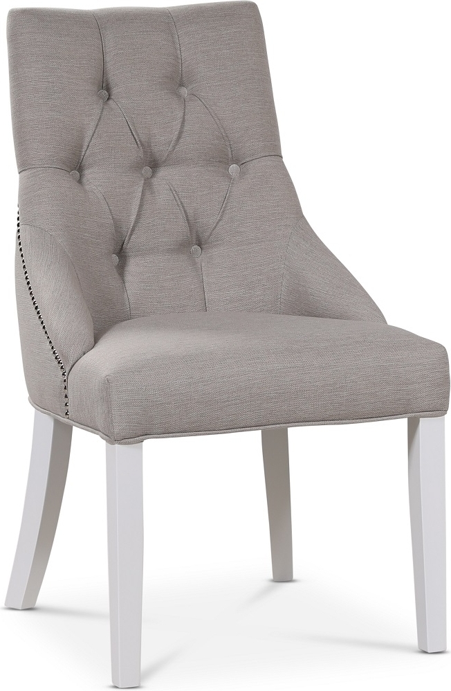 Tuva Europa - Spisestol med h�ndtak (Beige/hvit)