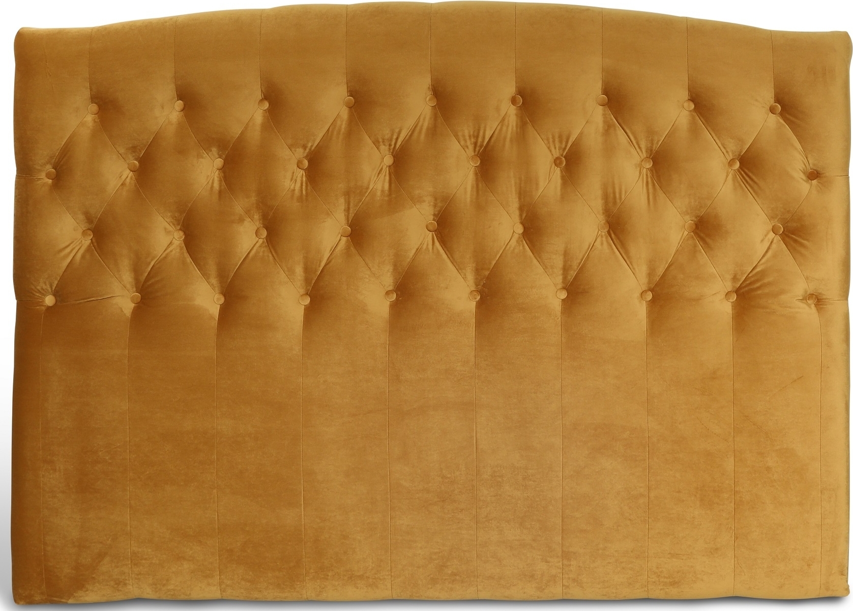 Love senggavle med knapper (Gull fløyel) - Valgfri bredde Love senggavle med knapper (Gull fløyel) - Valgfri bredde