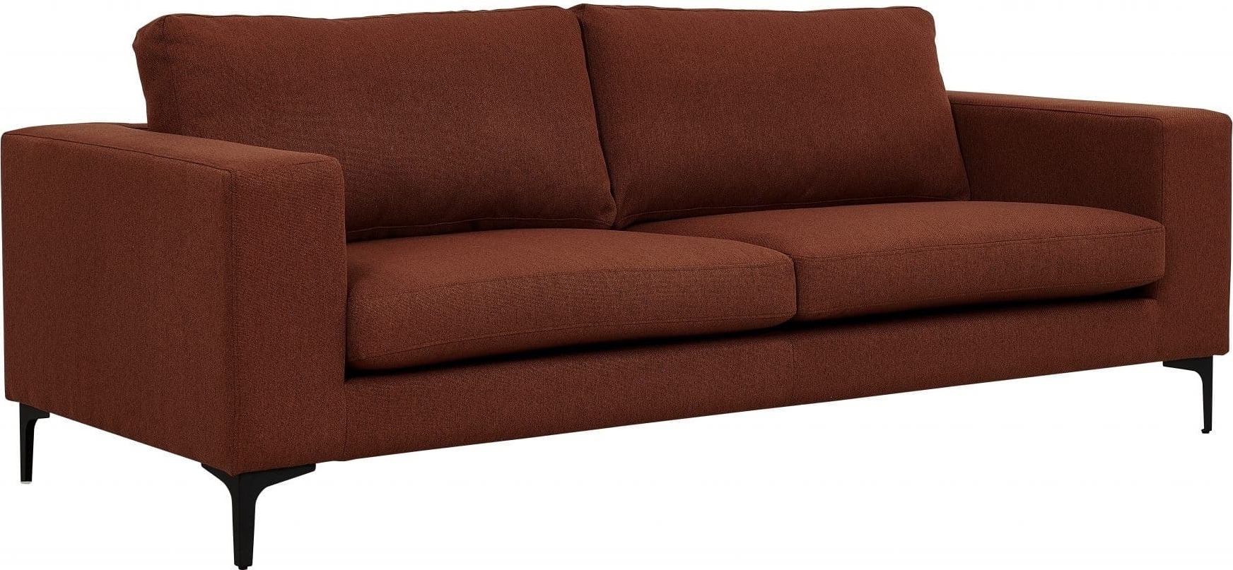 Aspen 3-seter sofa - Rustrød chenille + Møbelrengjøring Aspen 3-seter sofa - Rustrød chenille + Møbelrengjøring