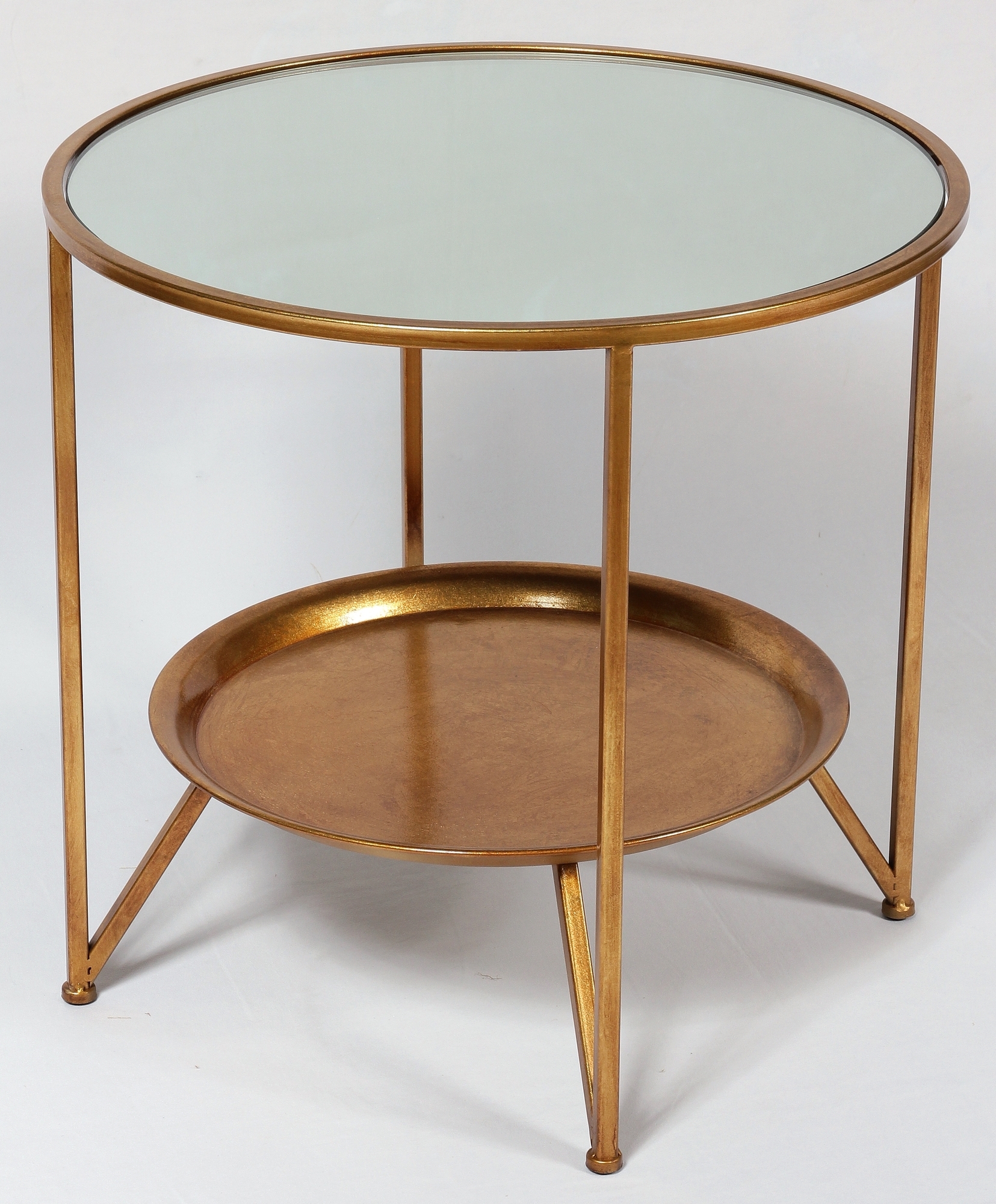 Basilika lampebord - Gull / Speil Basilika lampebord - Gull / Speil