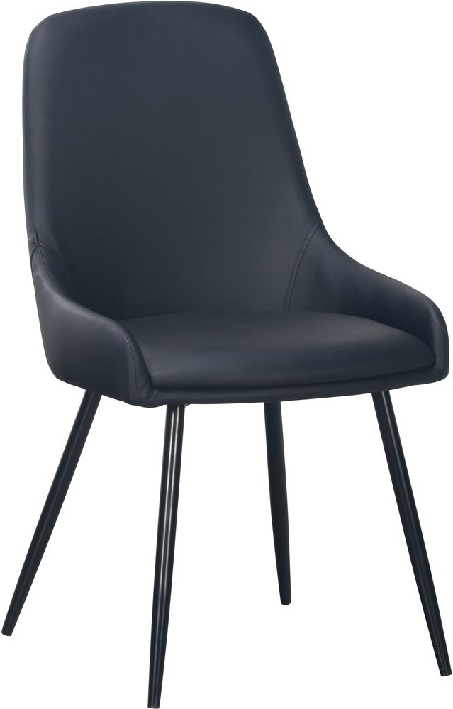 Theo stol - Svart PU + Tekstilpleie for møbler Theo stol - Svart PU + Tekstilpleie for møbler