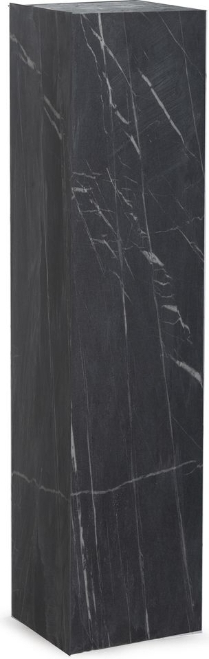 Sikfors piedestall - Svart marmorimitasjon