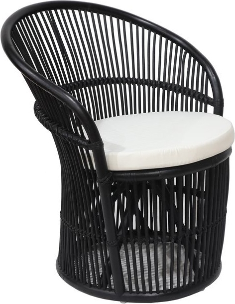 Narva lenestol - Svart rotting