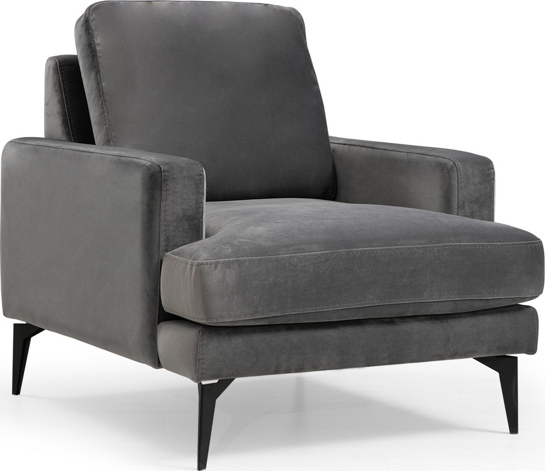 Papira lenestol - Antrasitt