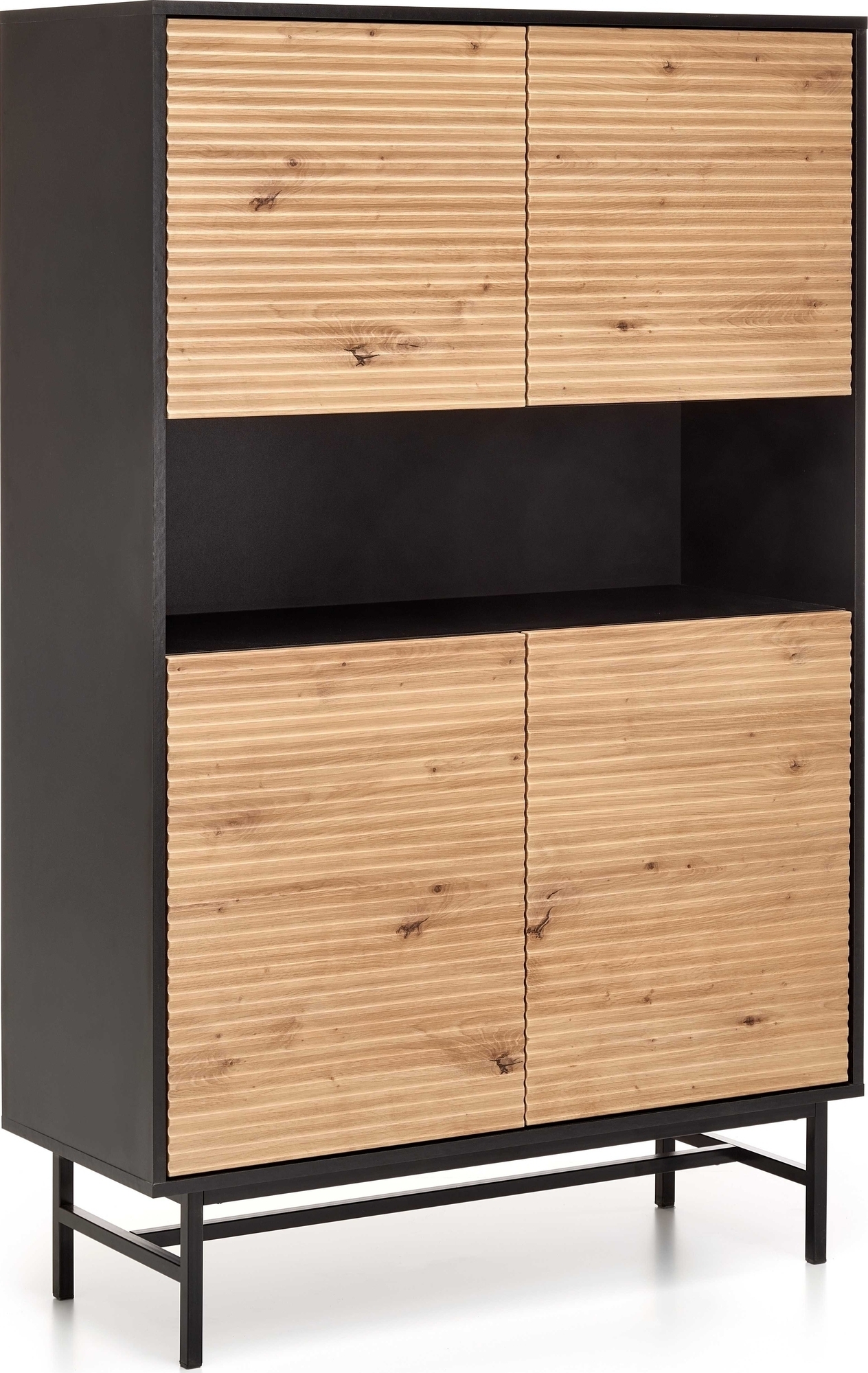 Laguna skap - Artisan eik/sort